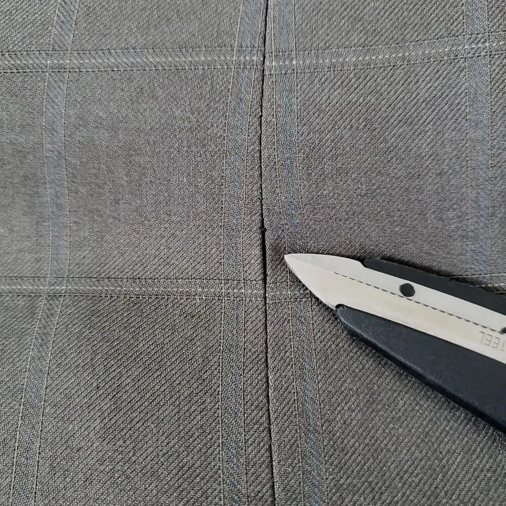 Vinci‎ Super 150's Suit Jacket Zegna Olive Window Pane Italian Men's 42L $300